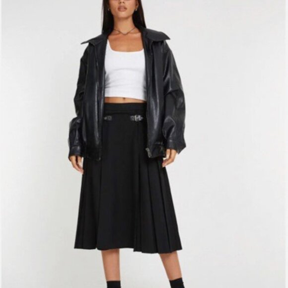 NWOT Motel Rocks Midi Skirt - Picture 1 of 3